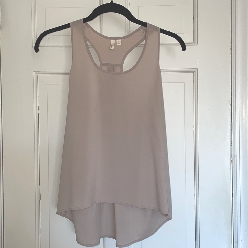 Frenchi tank top, Cream, size Small
